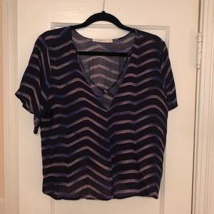 Lush boutique cross front top